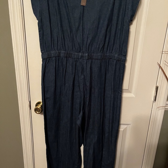 J. Crew denim jumpsuit NWT  Sz 10 - Picture 5 of 5